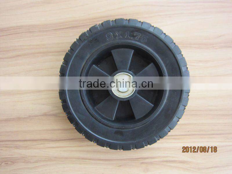 8x1.75 semi pneumatic wheel