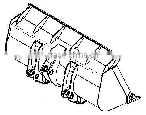 high quality Liugong wheel loader bucket for CLG856 ZL50C