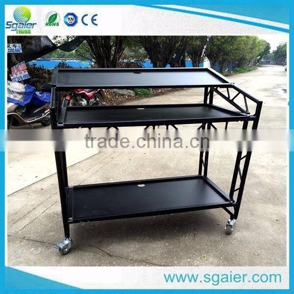 1000*904*1150mm LED Dj booth Bar table with acrylic board