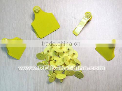 High quality effective RFID plastic ear tags for cattle livestock management