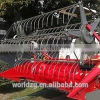 4LZ-5.0E 98HP 1.4m3 grain tank small rice wheat harvester machine