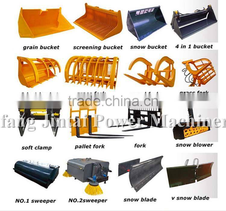 1 Ton Mini Compact Wheel Loader For Sale, hot sale in 2014