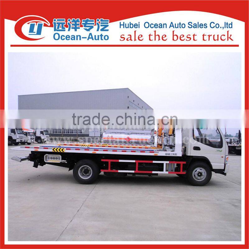 JAC new 4x2 4ton road wrecker tow truck sale