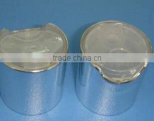 plastic press disc cap for plastic bottle closure made in China 24/410,28/410