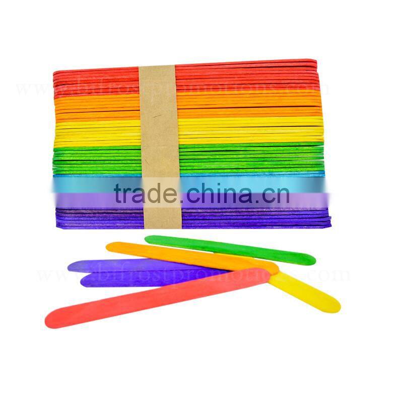 Different Children Color Sterilize Disposable Wooden Tongue Depressor