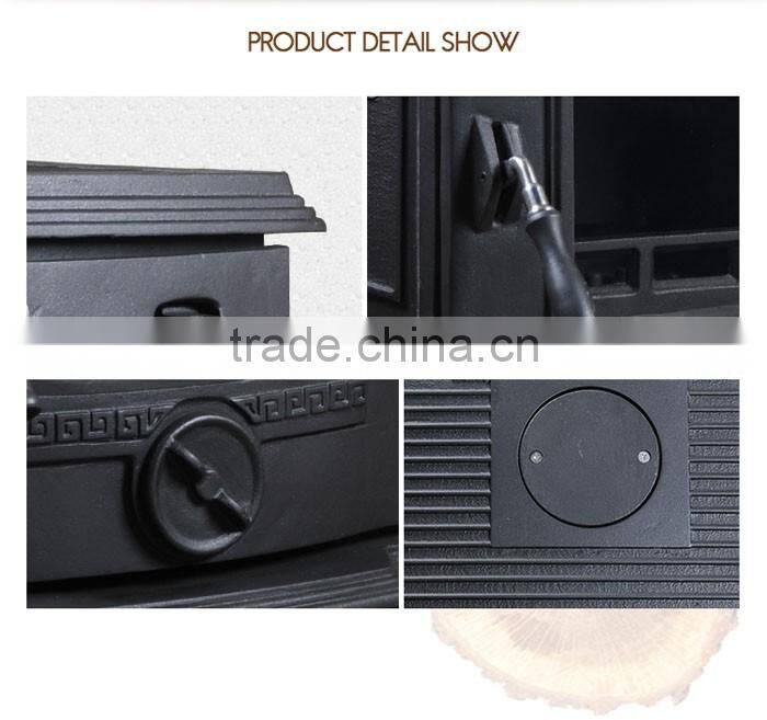 Excellent supplier wood logs fireplace/wood burning stove with glass door