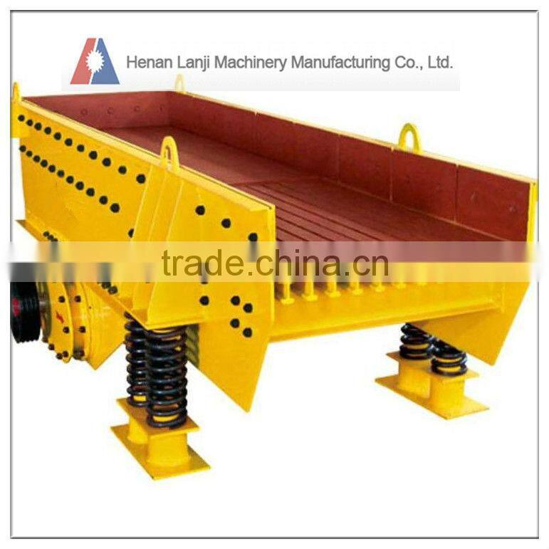 Low power consumption vibrating feeder conveyor machine for sale