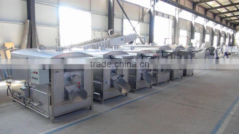 Small nut roasting machine