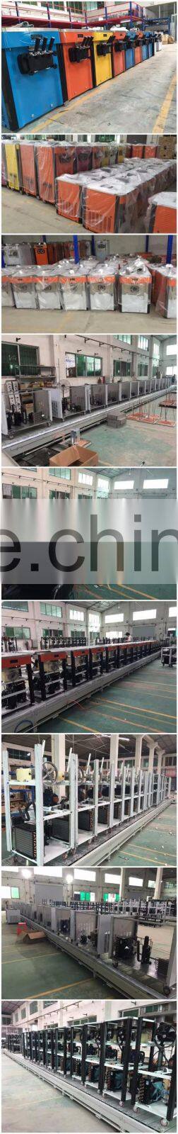 Free standing 3 flavor ice cream machine, soft ice cream machine(ZQR-25CA)