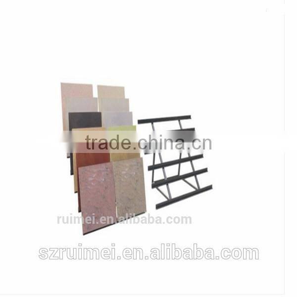 Customized Floor Standing Multi-tier Ceramic Tile Display