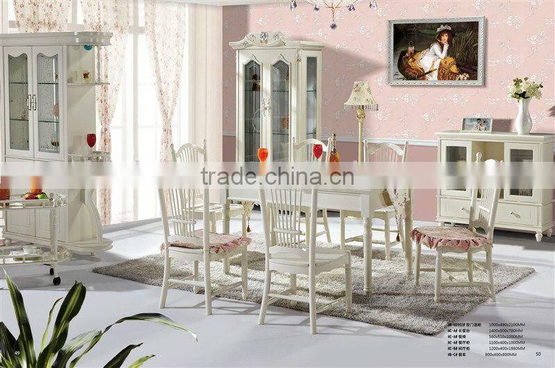 Contemporary Woode Dinning Furniture,Koreans Style Dinning Room Table Sets,Asian Country Style Dinning Room Wooden Furniture