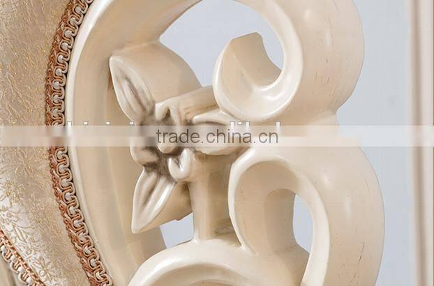 New design solid wood flower hand carving living room fabric leisure armchair