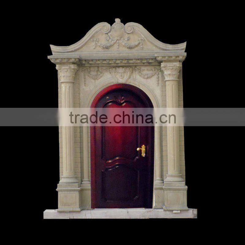 Hand Carved Stone Door Frame for Home Decoration
