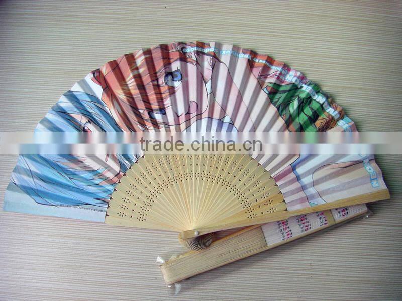 Advertising Bamboo Hand Fan