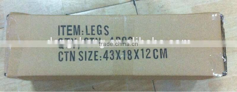 28" Hairpin Legs By Cast & Grain, 4-pack Steel - Clear Coat