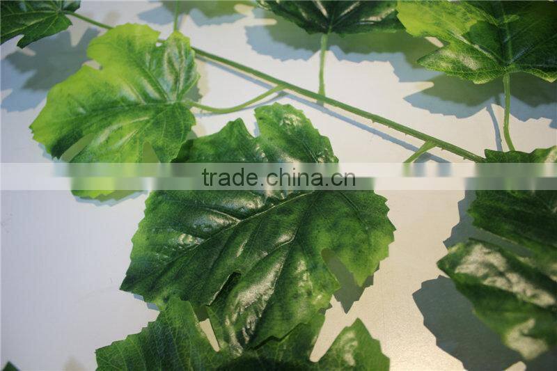artificial plants artificial leaf branch decor green maple leaf