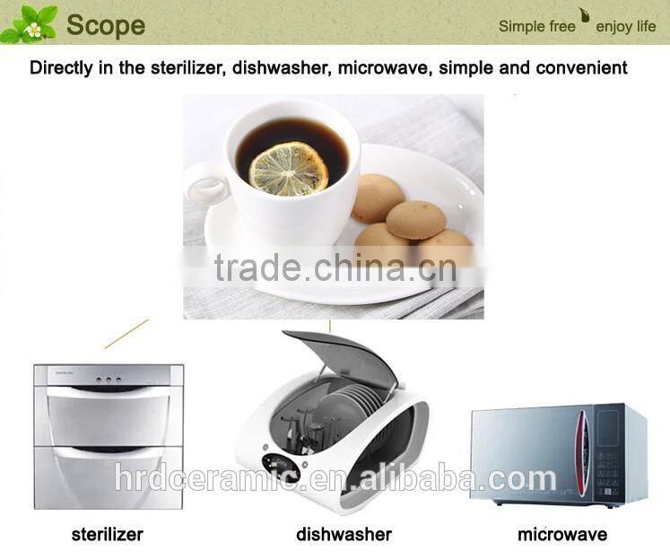 400 ml ceramic coffee cups with saucer espresso cup