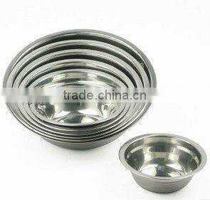 18/10 Stainless Steel mixing dinner set