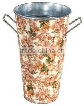 Modern home decoration metal flower vase