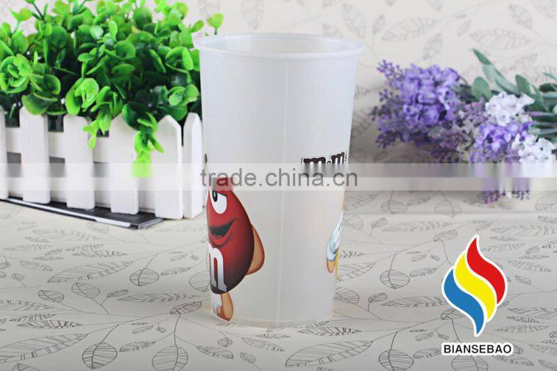 Single Wall Transparent PP Plastic Cup