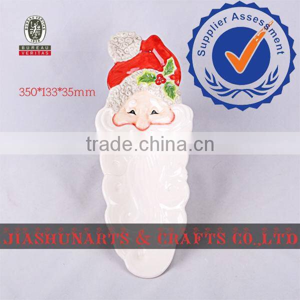 Christmas Santa Claus Customized Ceramic Plates