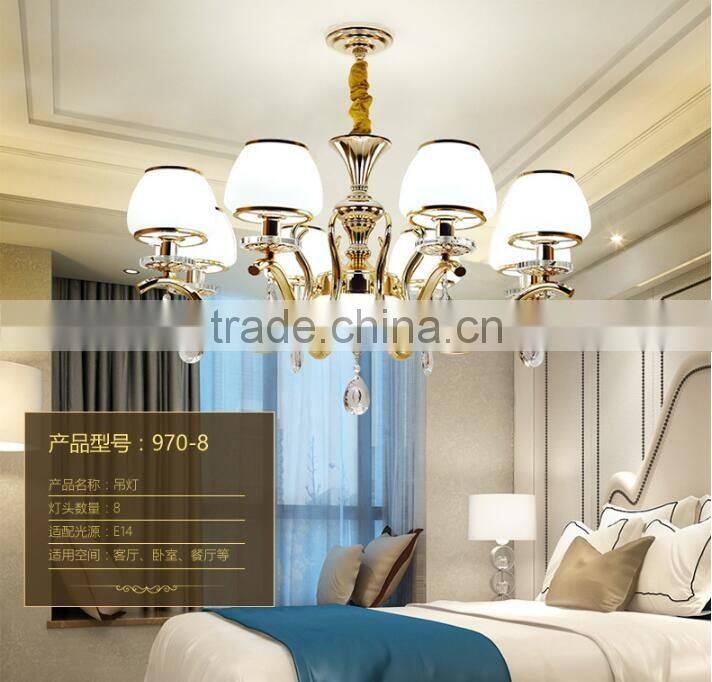 M970 Momoda decorations luxury simple Crystal modern living room bedroom lighting chandelier pendant lamp