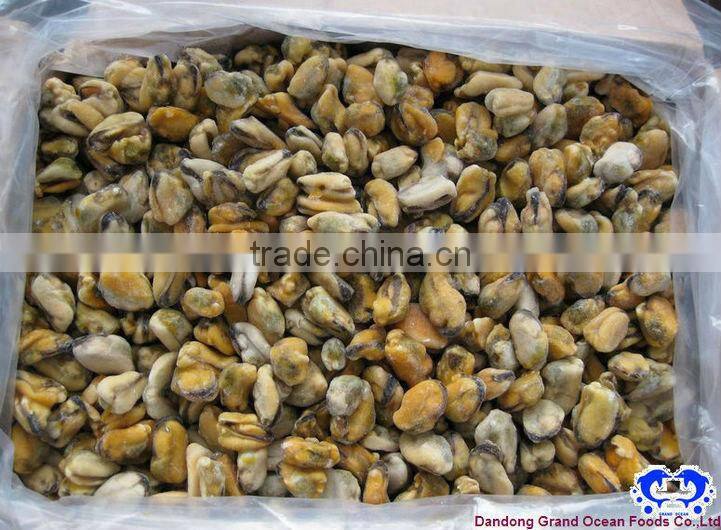 IQF chair de moules bleues congelees