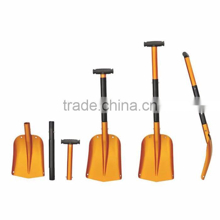 Aluminum foldable snow shovel