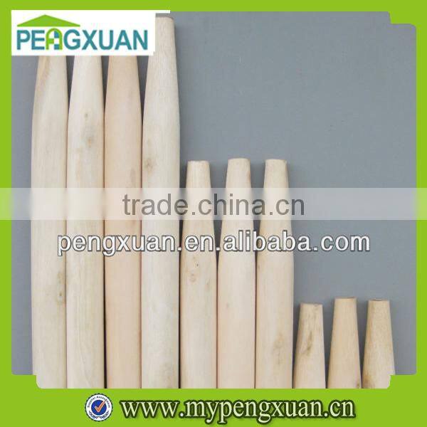 china wholesale cheap eucalyptus wood smooth threaded rake handle
