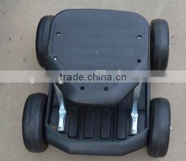 Garden work Seat cart with Plastic Storage Tray TC4501P