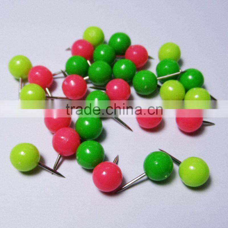 Quality different shapes decorative fancy colorful push pins