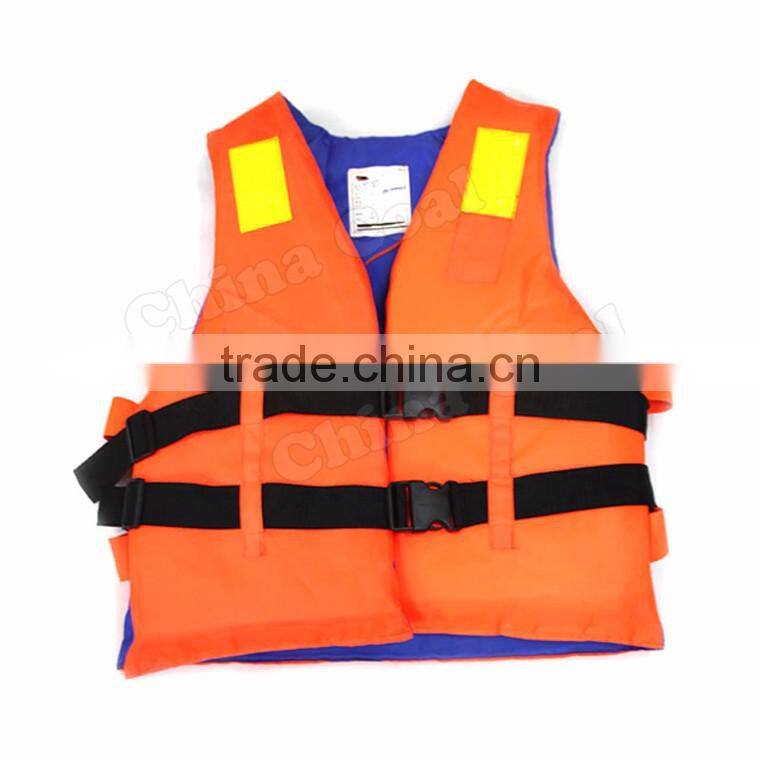 Customerized Orange Reflective Life Vest with Lifesaving Whistle