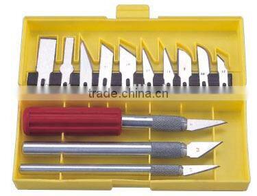 13 pcs precise carpenter knives set /Carving knives set