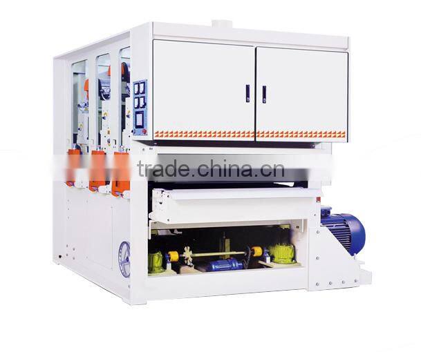 BSG33 three heads heavy duty wide belt roller sander