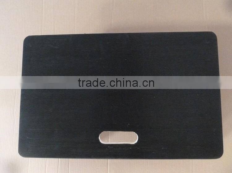 four caster wheel wooden tool cart machines moving carrier