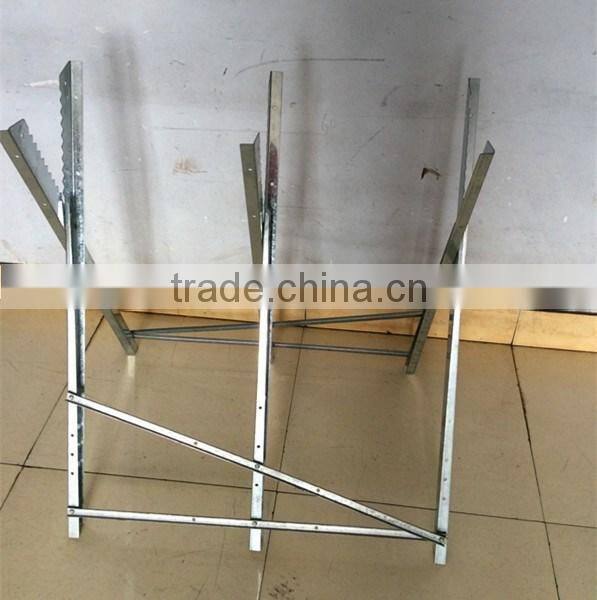 Heavy Duty METAL steel Adjustable wood CHAINSAW Sawhorse Log Saw Horse with Serrated Grip