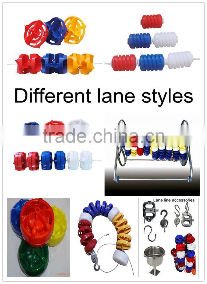 wholesale high quality divider float line 25 meter swimming pool