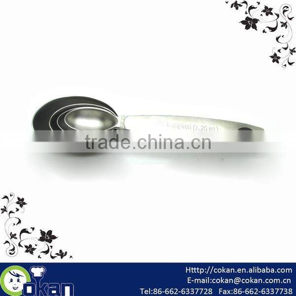 4pcs Stainless Steel Measuring Spoon Set CK-S064