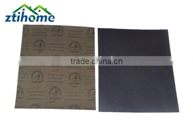 Soldier brand aluminum oxide red abrasvie sand paper