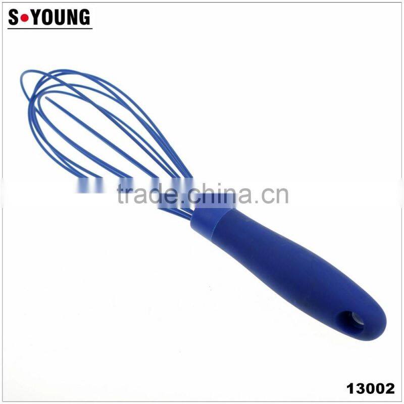 13002 silicone kitchenware egg whisk
