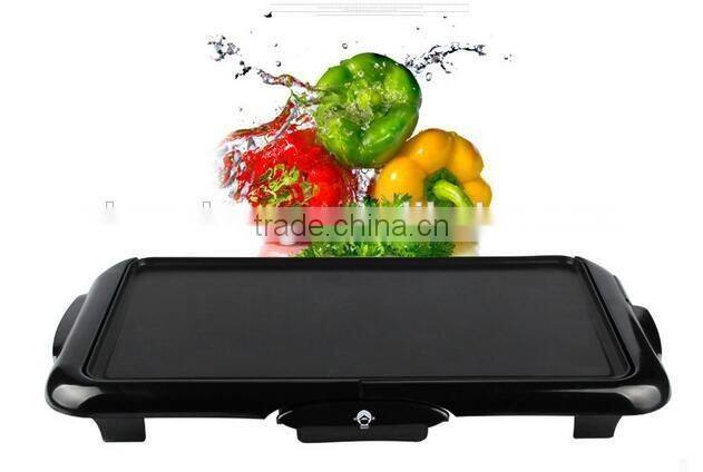 Electric indoor flat plate pancake griddle