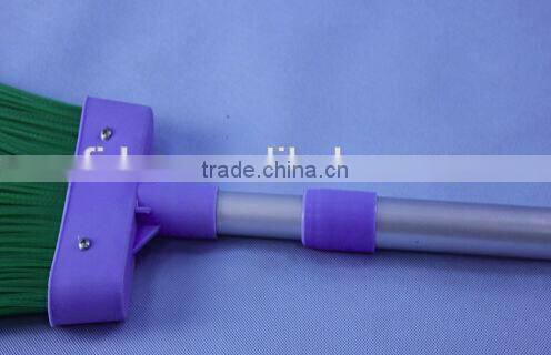 Low Price Outdoor Plastic Garden Broom for cleanig fallen leaves