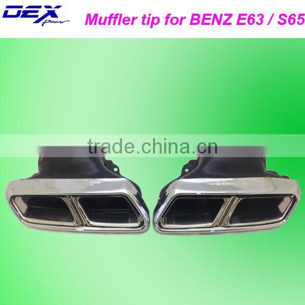 Tianyu DEX dedicated stainless steel tuning exhaust muffler tip for BENZ