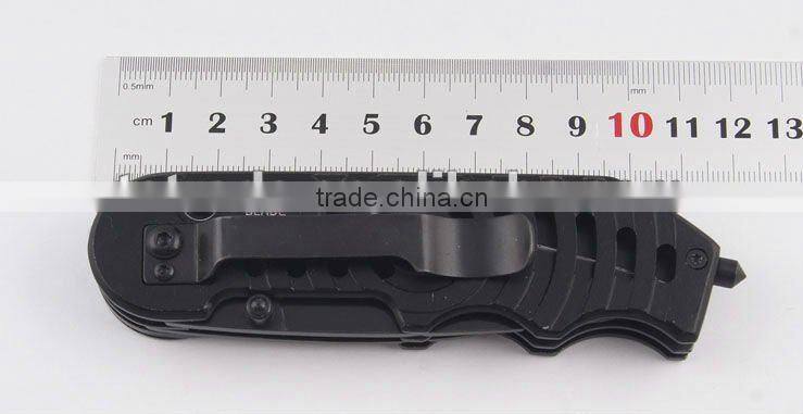 New design Multi functional stainless steel folding pocket strider knife C0699B