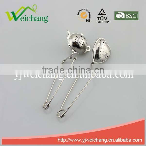 WCJ463 Good quality Hot sale Stainless Steel Bird Shape funny shape Tea Ball Tea Infuser with tray