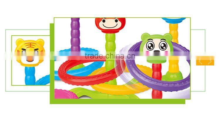 Newest product children outdoor toy plastic ring toss game
