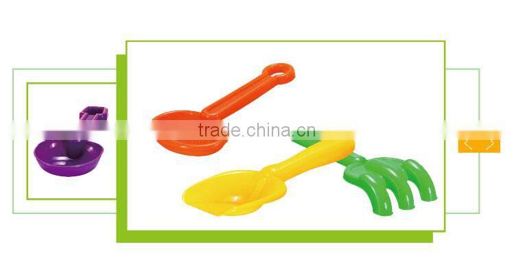Hot sale children plastic beach sand toy diggers outdoor play set