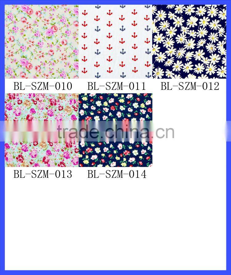 100% Cotton July 4th Stars Print Fabric Boutique 100* 150 CM Fabric Textile