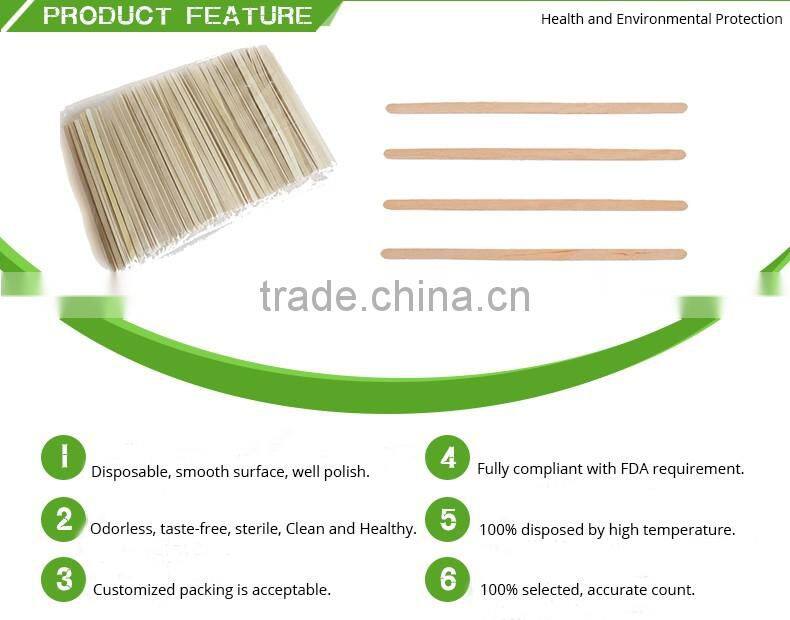 China Wholesale Wedding Favor wood Coffee Stirrer