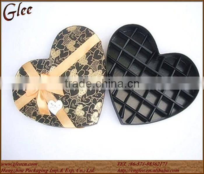 red lovely chocolate box for love person